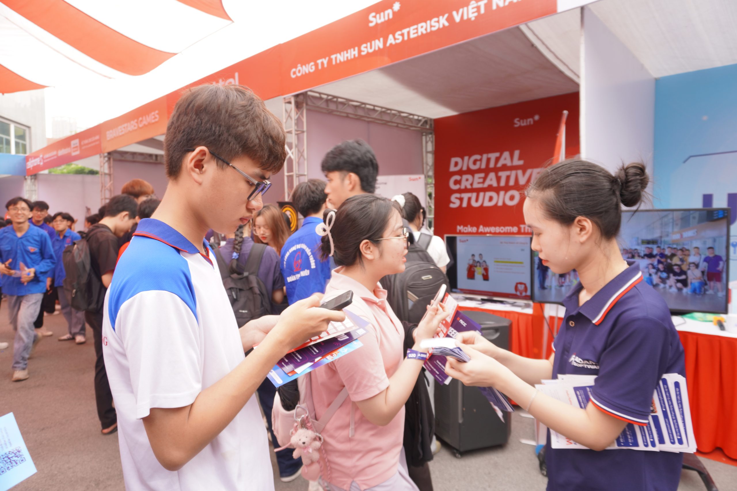 Adamo Software đồng hành cùng PTIT JobFair 2025: Mở khóa tương lai nghề nghiệp cho sinh viên